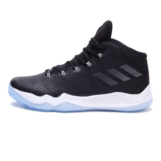 Original New Arrival 2017 Adidas Crazy Hustle Men's Basketball Shoes Sneakers Agility Performance Shoes Adjustable Closure