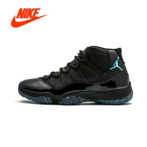 Original New Arrival Authentic NIKE Air Jordan 11 Retro Legend Blue AJ11 Mens Basketball Shoes Power Pad