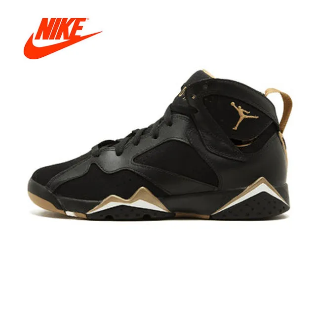 Original New Arrival Authentic NIKE Air Jordan 7 Retro (GS) "Golden Moments Pack" Modern Look Flex Zone Engineering