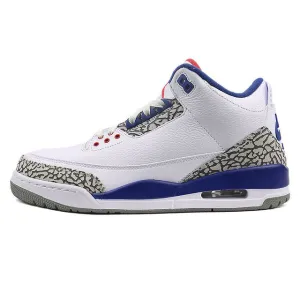 Original Nike Air Jordan 3 Black Cement AJ3 Men 's NIKE New Arrival Authentic Basketball Shoes for Women Sneakers Sport Outdoor Durable Toe Guard Responsive bounce