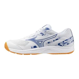 Club Level (CLEARANCE) MIZUNO SKY BLASTER 4 Badminton Shoes White/Surf the Web UNISEX