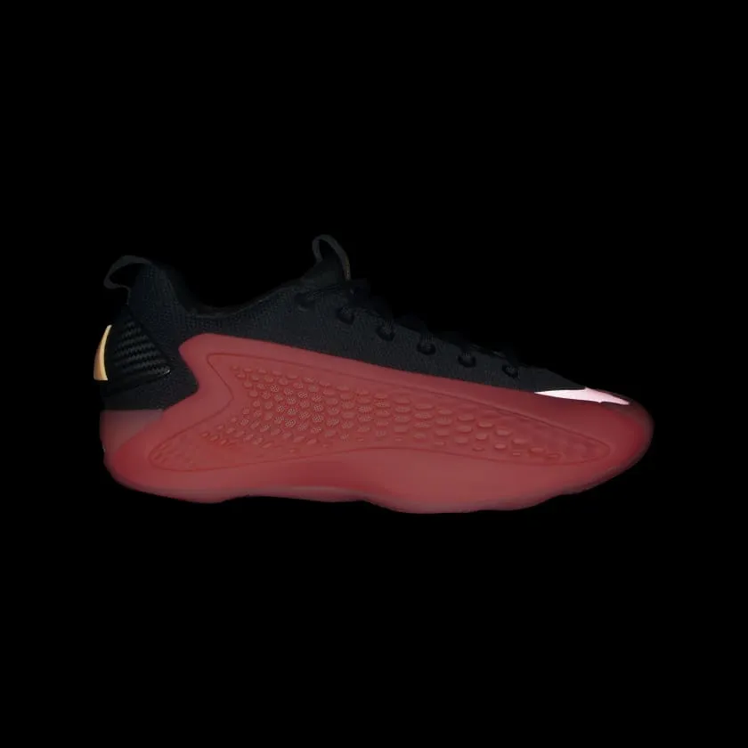 Pressure Mapped Outsole ADIDAS Anthony Edwards 1 Acid Red Low Kids