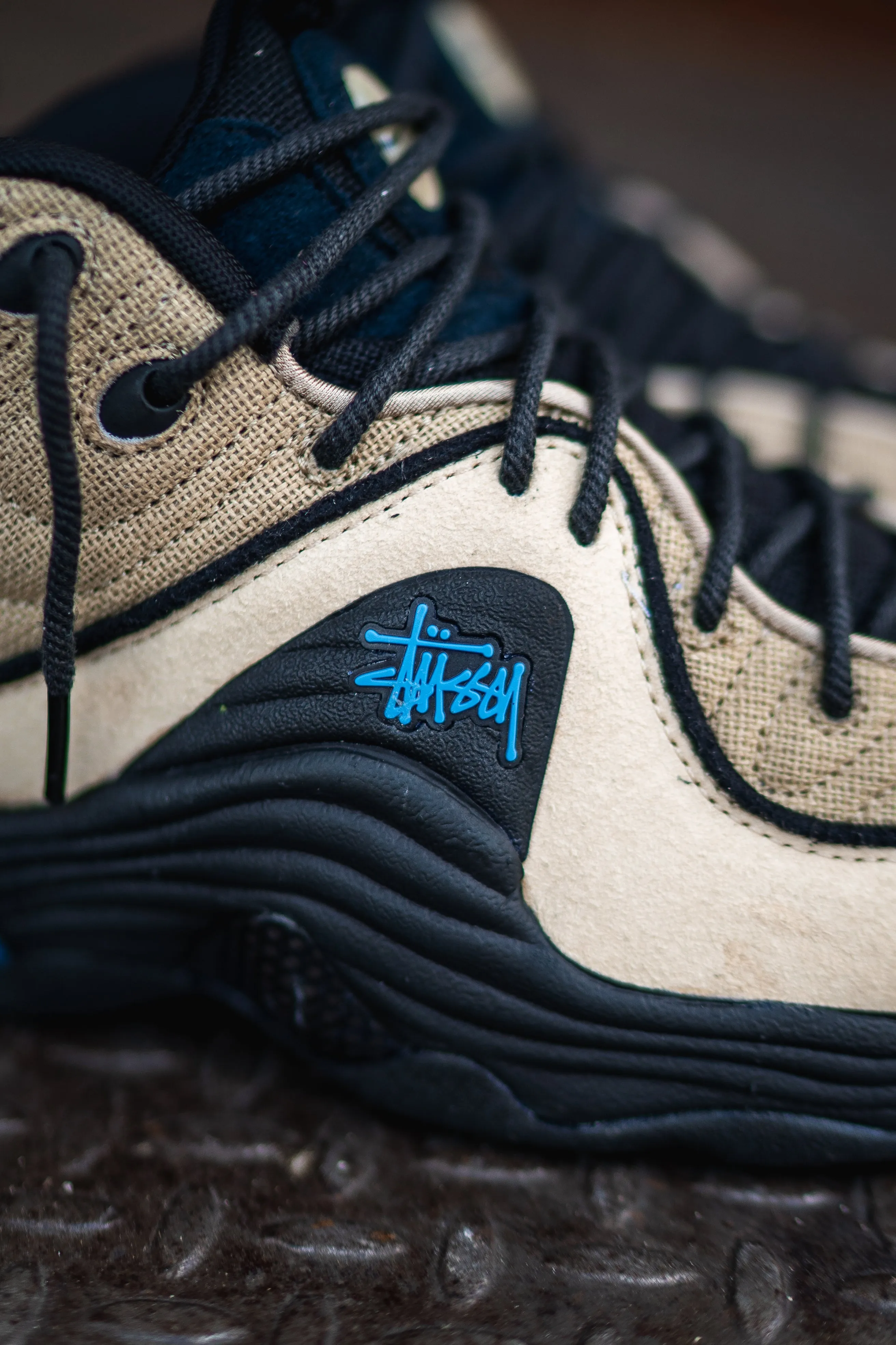 Nike x Stussy Air Penny 2 (Limestone) Limited runner