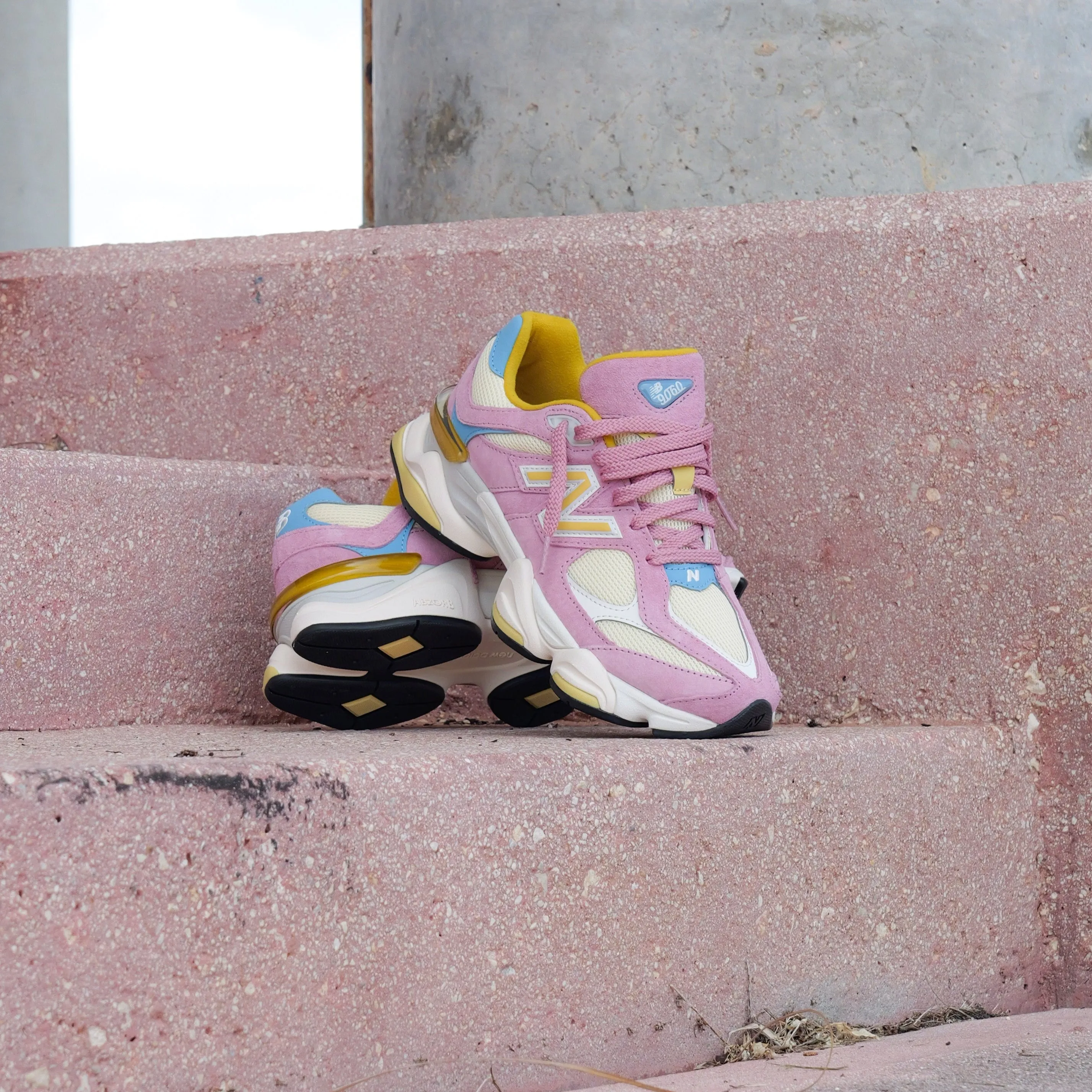 New Balance 9060 (Pink Suede) - U9060LDB Modern Aesthetic Timeless traction