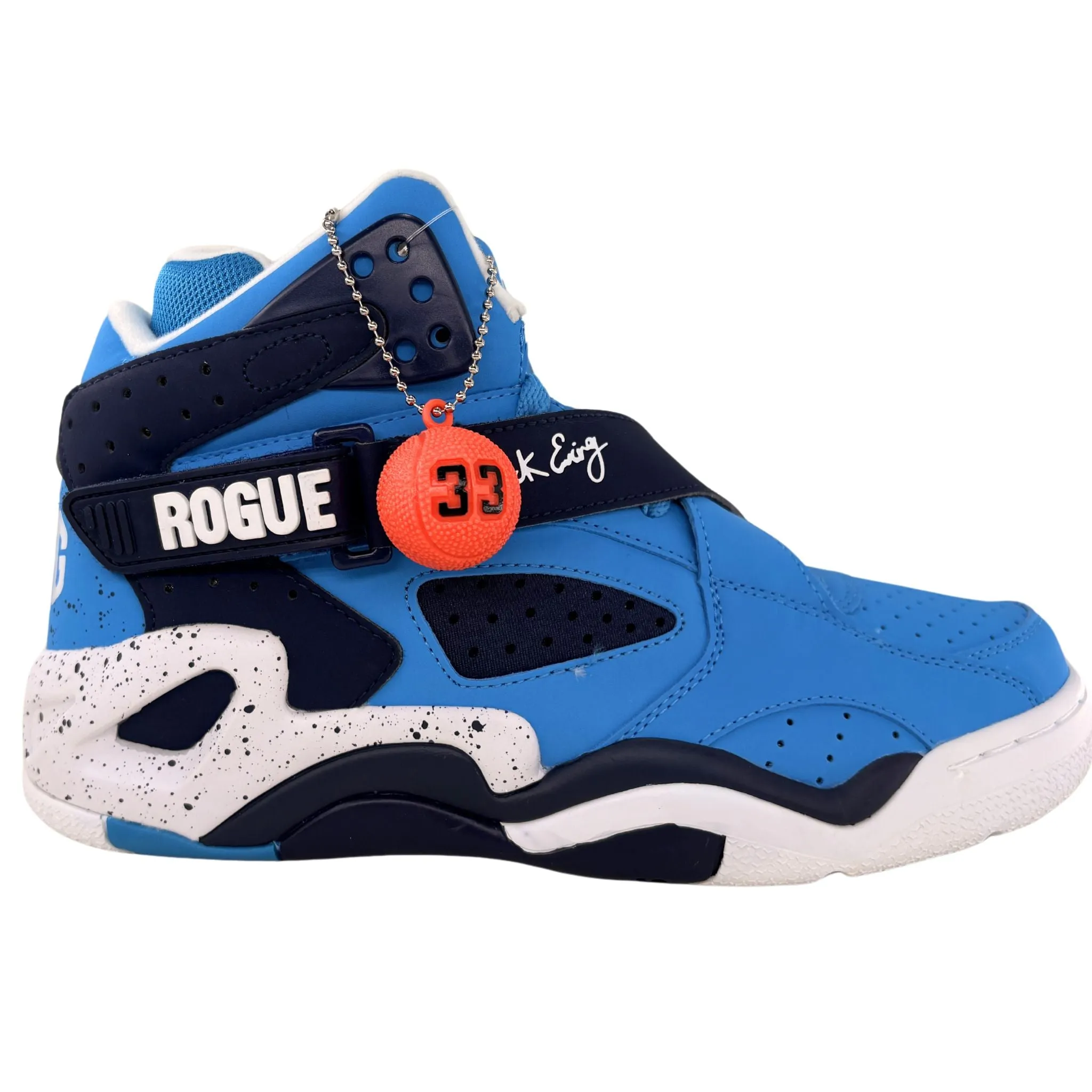 Patrick Ewing Athletics Men's 1BM00142-421 ROGUE Atomic Blue Basketball Shoes Stylish Slim Form