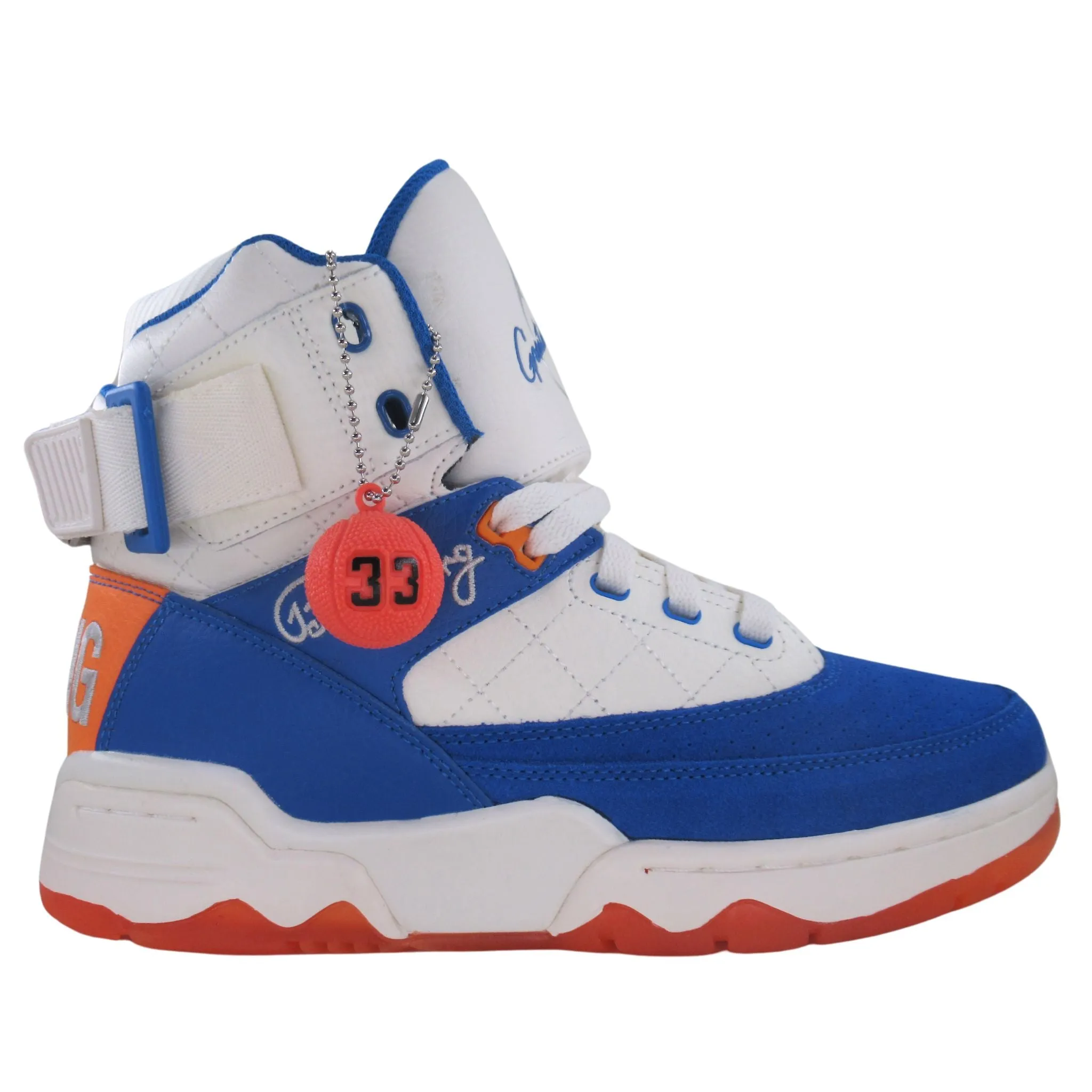 Patrick Ewing Athletics Men's 1BM02161-132 33 HI 75 Greatest Players Basketball Shoes soft pastel