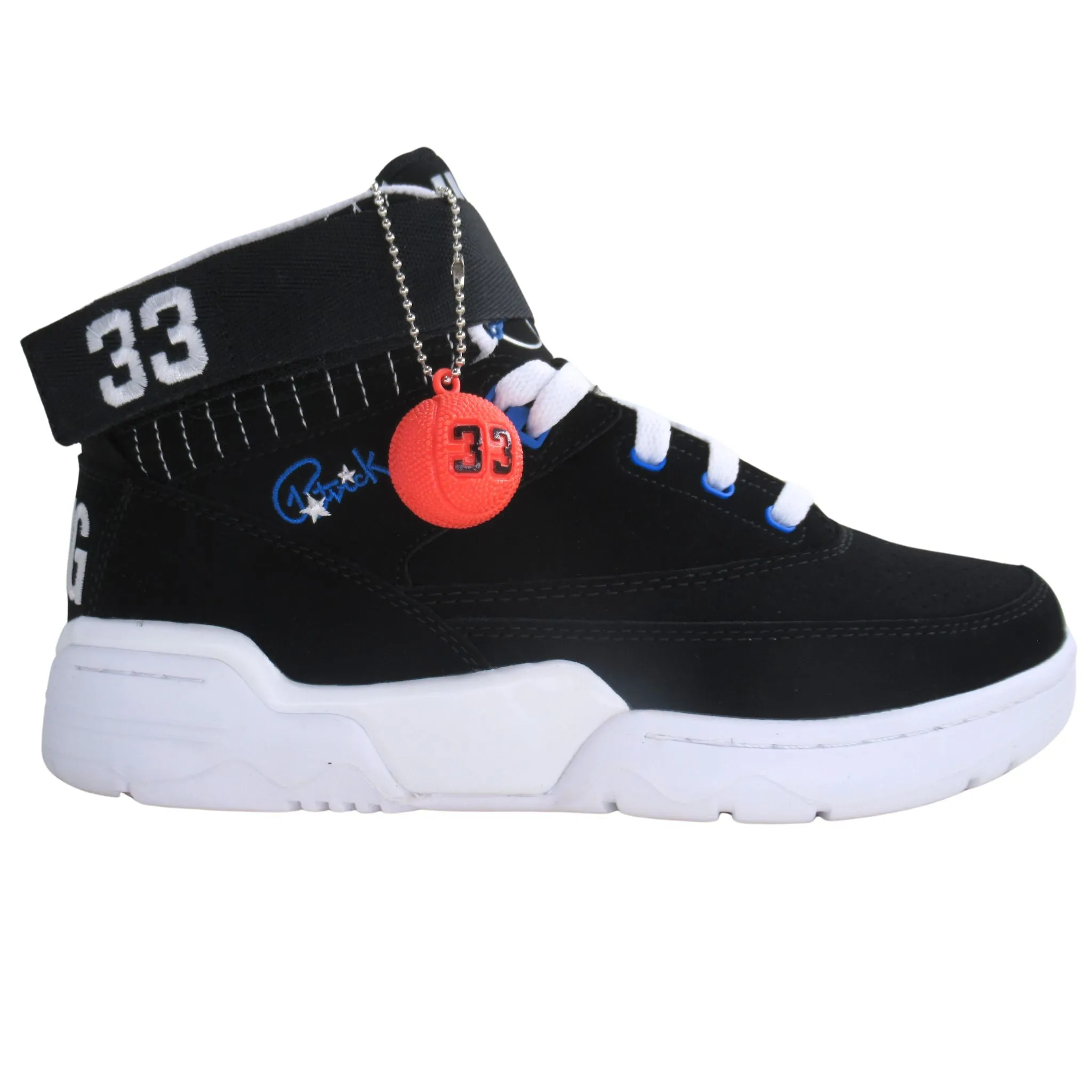 Gold Tone Petite Fit Patrick Ewing Athletics Men's 1EW90206-009 Ewing 33 MID Orlando  Basketball Shoes