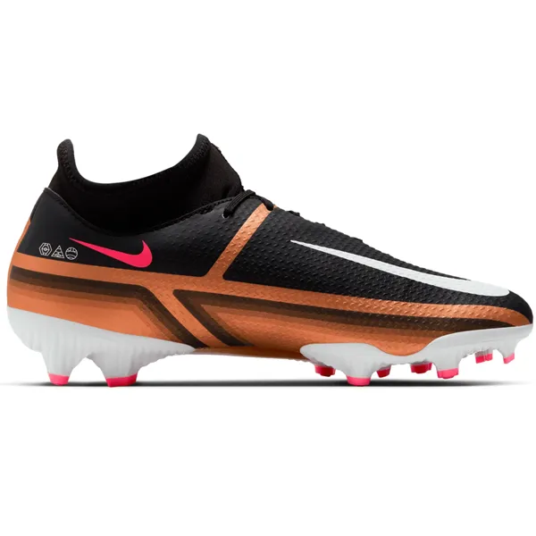 Anti Bacterial Competitive Edge Nike Phantom GT2 Academy DF FG/MG (Metallic Copper)