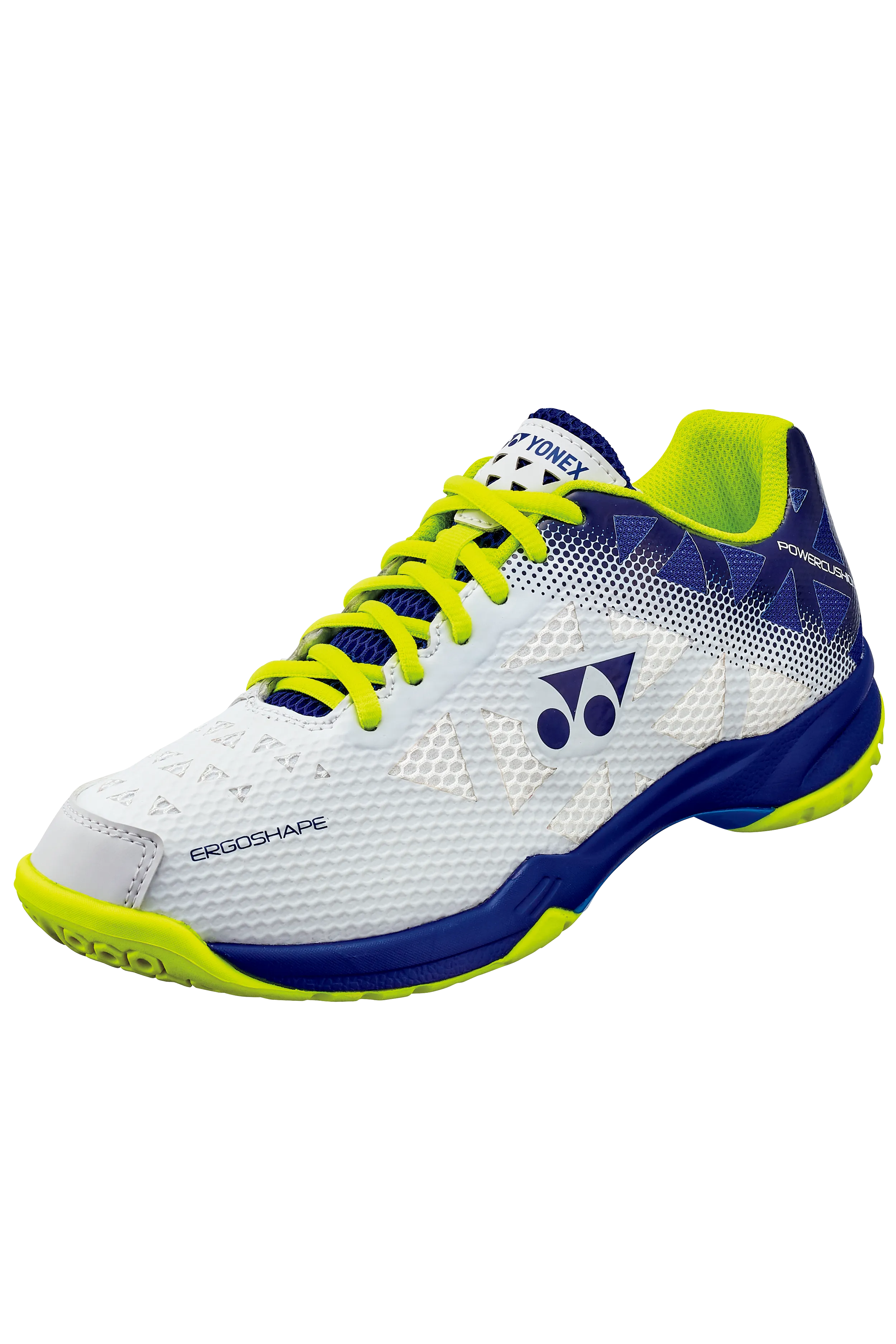 Yonex Power Cushion 50(White/Blue) Synthetic Upper Burst Edge
