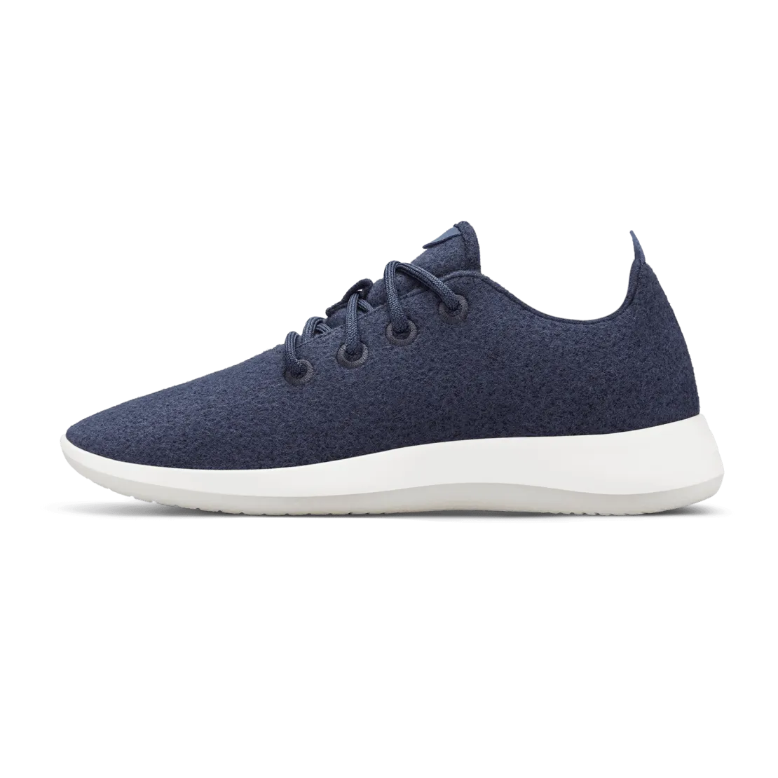 Women's Wool Runner - Hazy Indigo (Blizzard Sole) Knit Fabric Integration Ventilated Mesh