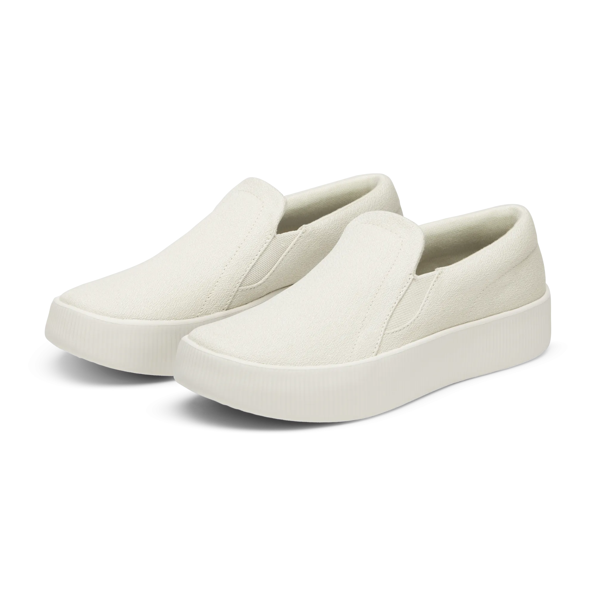 Women's Lounger Lift - Stony Cream (Natural White Sole) Trend-setting silhouette Non Toxic Components