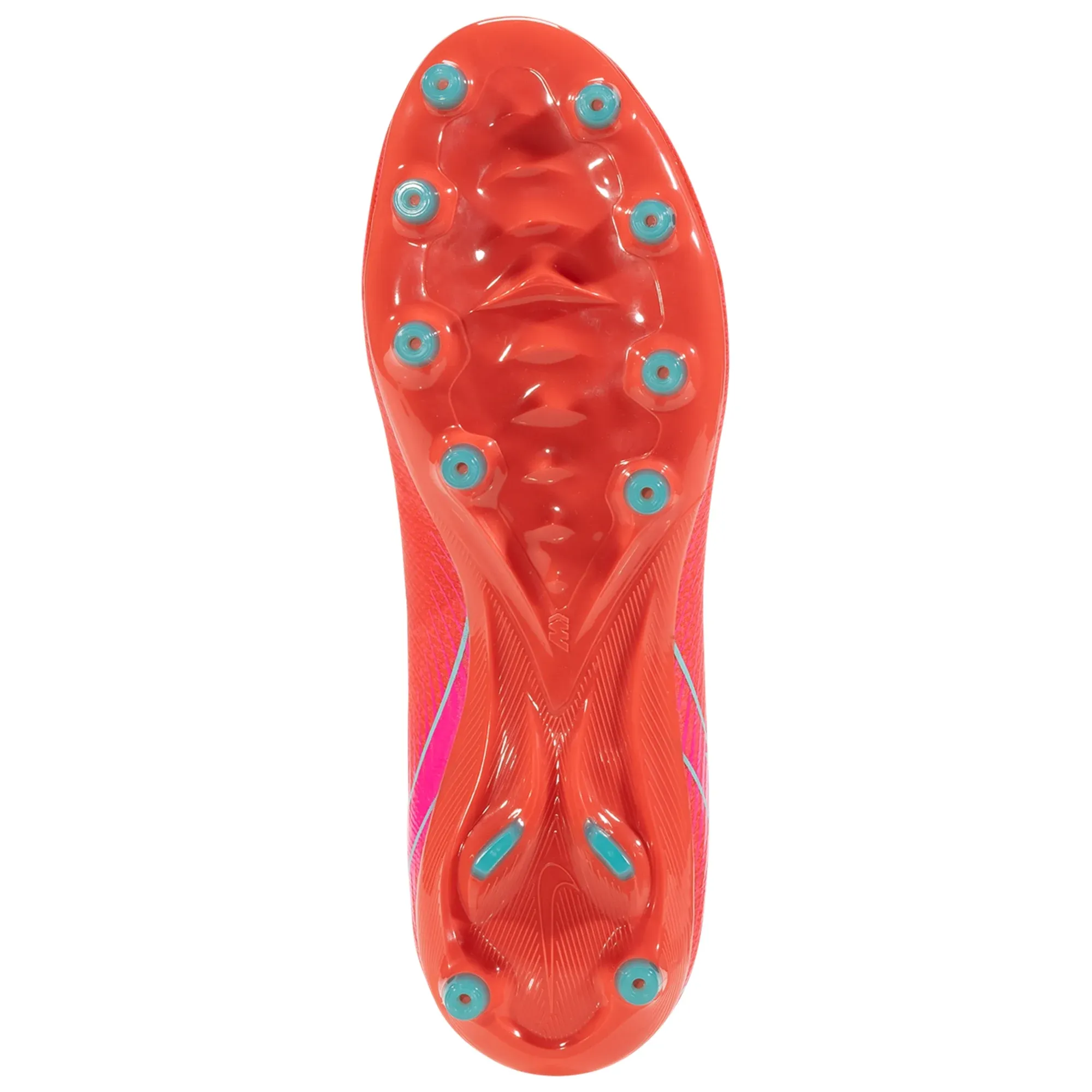 Nike Zoom Vapor 16 Pro AG-Pro Soccer Cleats (Ember Glow/Aurora Green) beach - use shoes