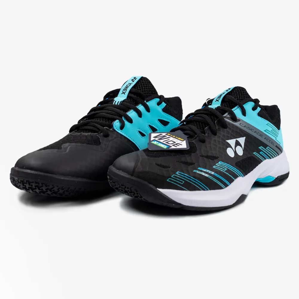 High Support fantastic Yonex Cascade Accel Wide (Black/Ice Blue)