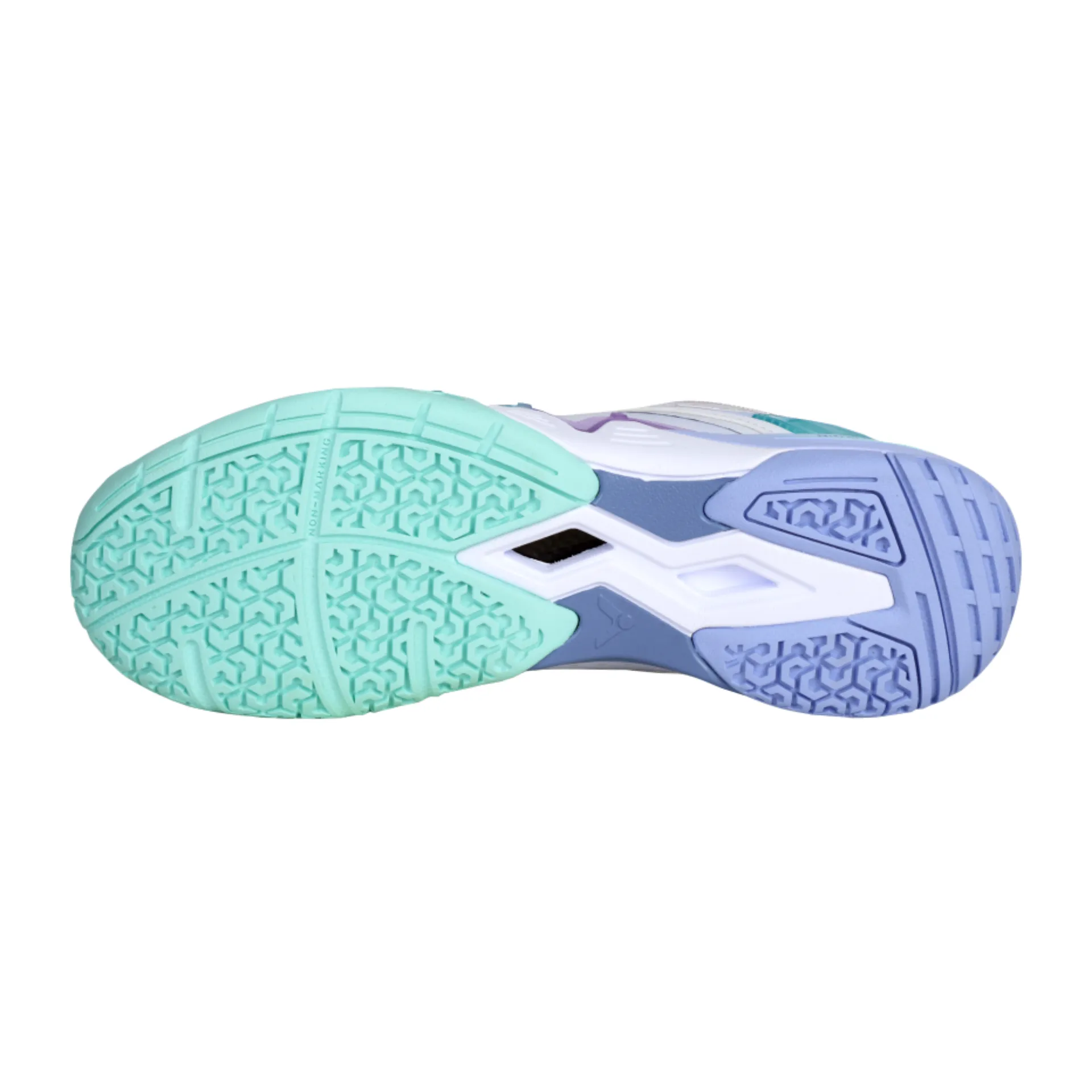 Energy Boost Secure Tie Victor P8500NLITE-AT Badminton Shoes [Brilliant White/Blue Violet]