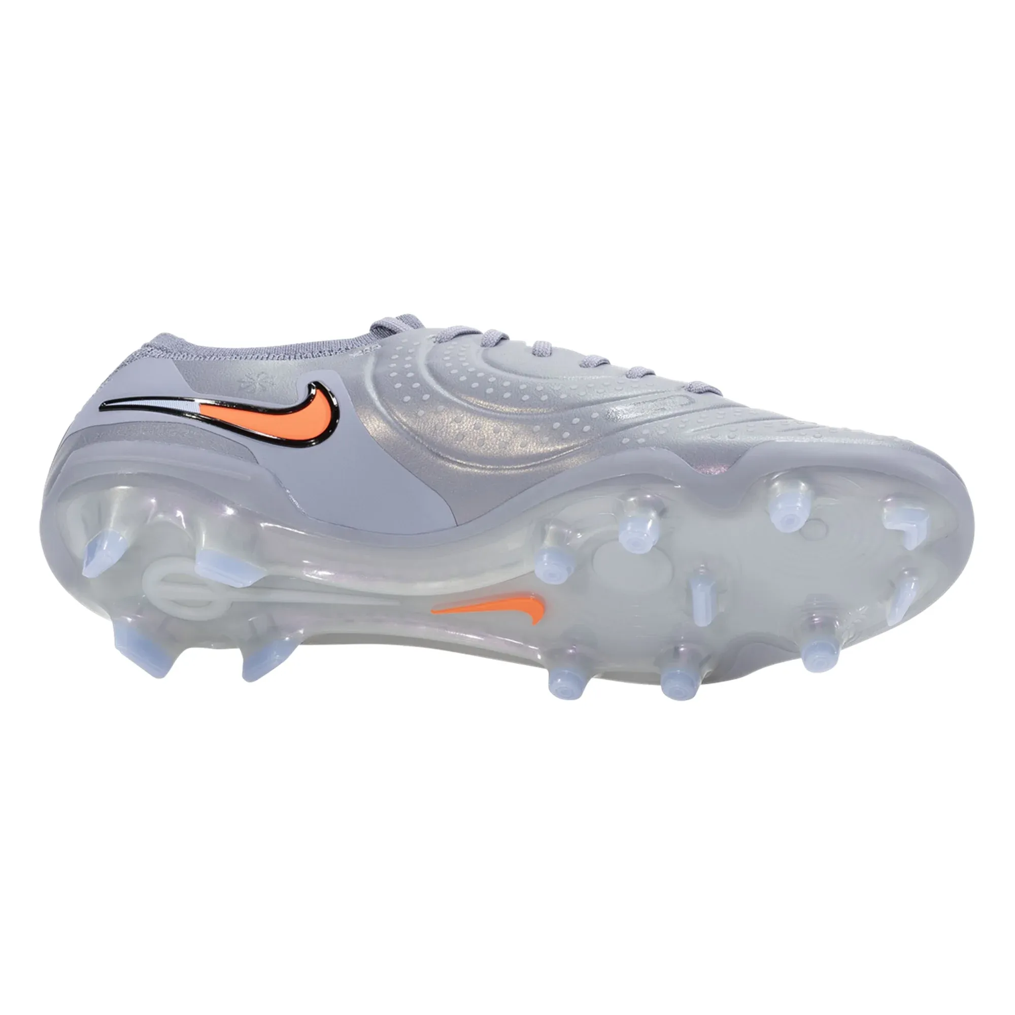 Nike Legend 10 Elite Firm Ground Soccer Cleats (Blue Eclipse/Black) Heel Stability