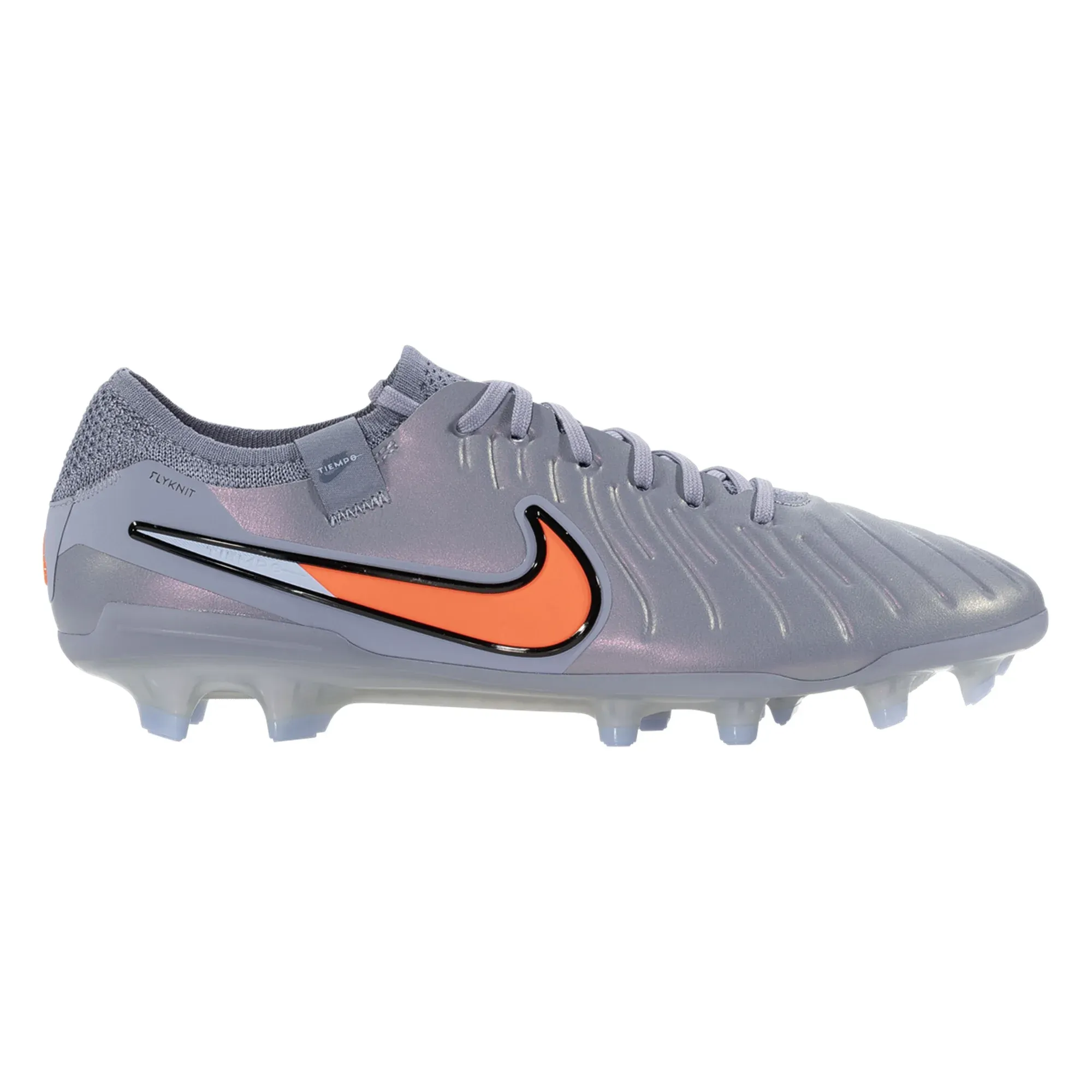 flat - sole shoes airsoft - field shoes Nike Legend 10 Elite Firm Ground Soccer Cleats (Blue Eclipse/Black)