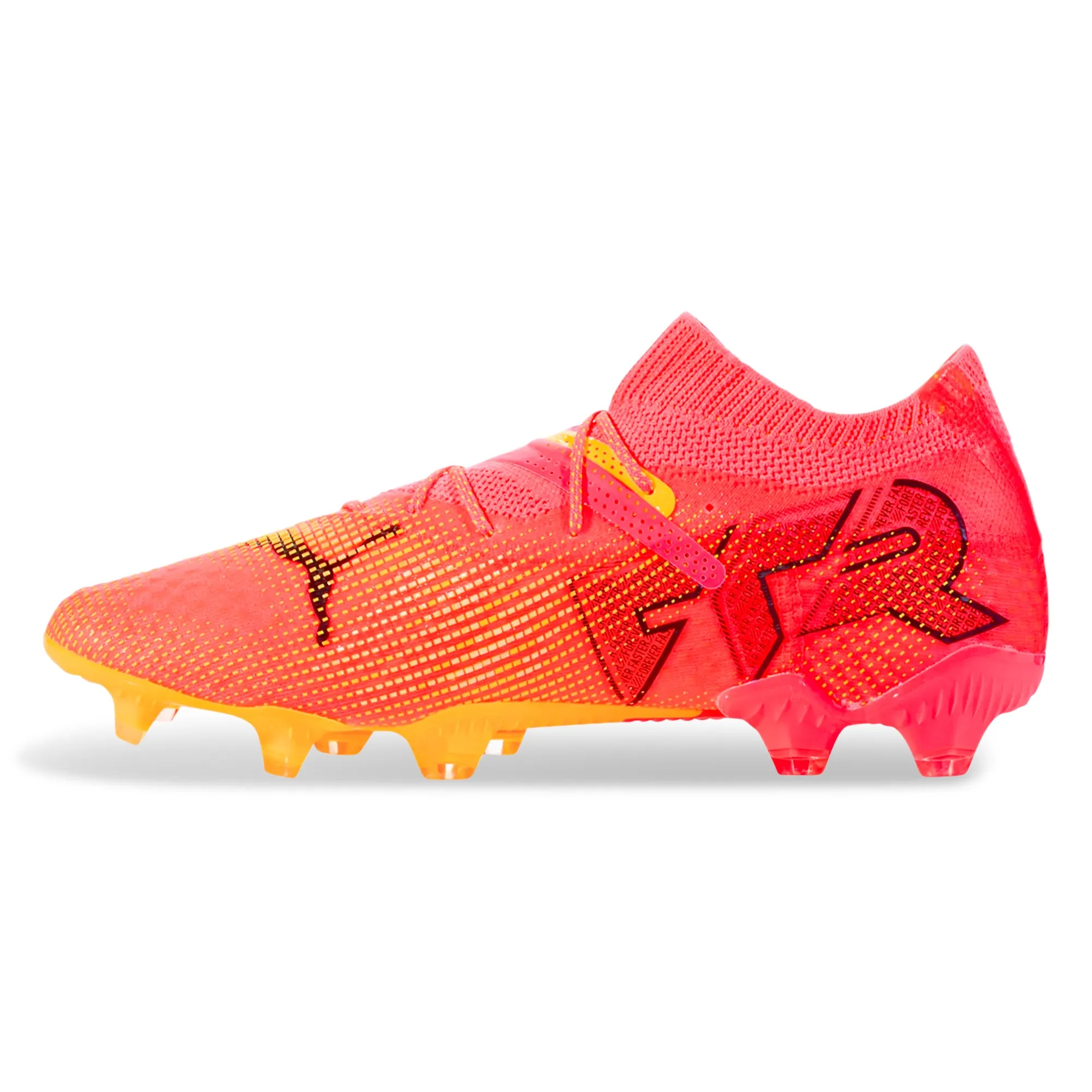 Stylish kids' shoes Puma Future 7 Ultimate FG/AG Soccer Cleats (Sunset Glow/Puma Black)