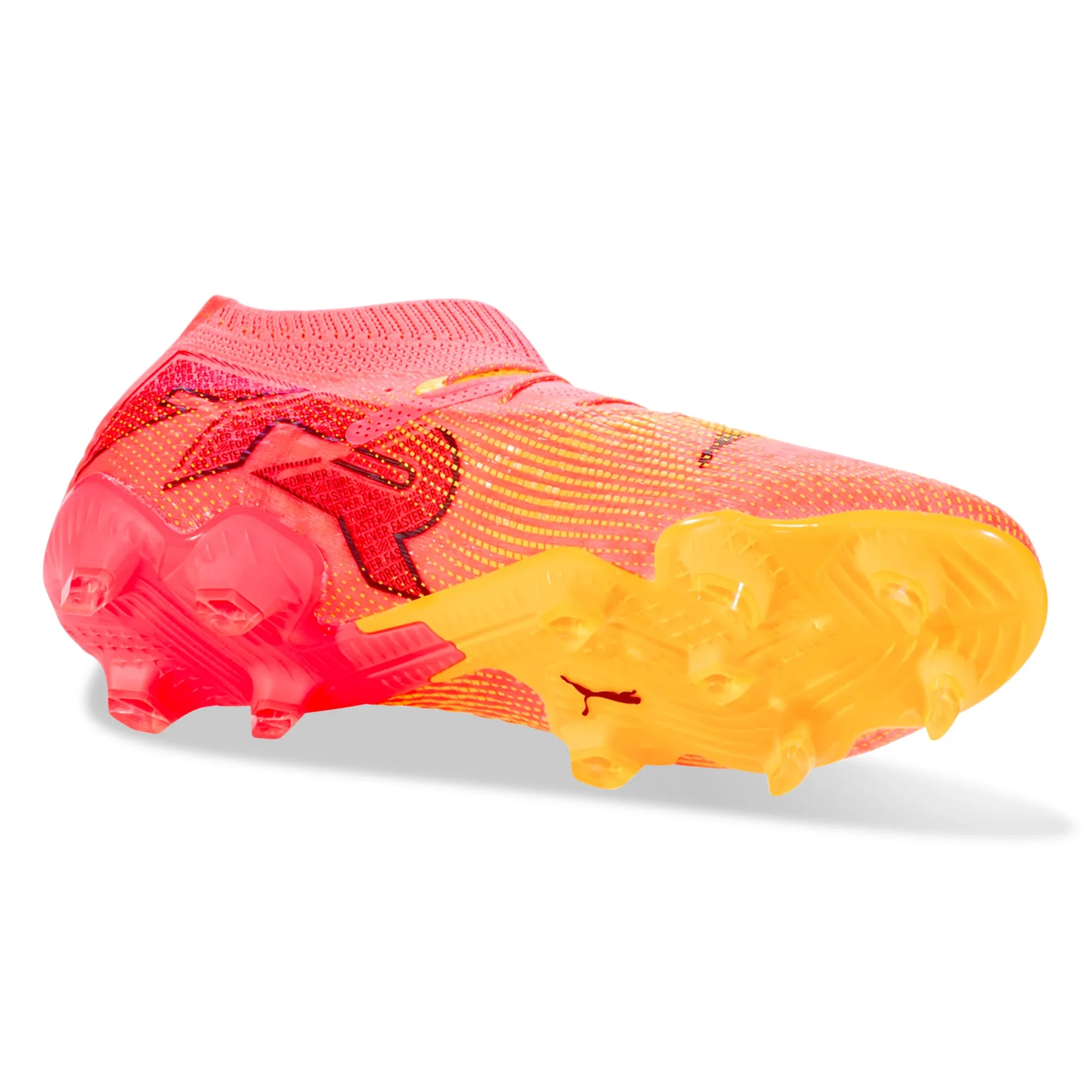 Puma Future 7 Ultimate FG/AG Soccer Cleats (Sunset Glow/Puma Black) laser - tag - arena shoes