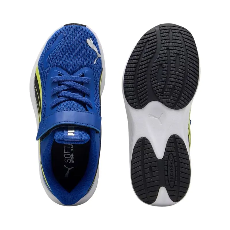 running in a levee area shoes supportive upper shoes PUMA Pounce Lite PS Kids Running Shoes