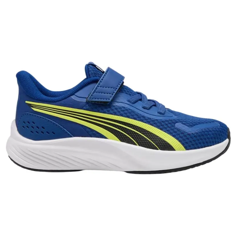 PUMA Pounce Lite PS Kids Running Shoes textured shoes