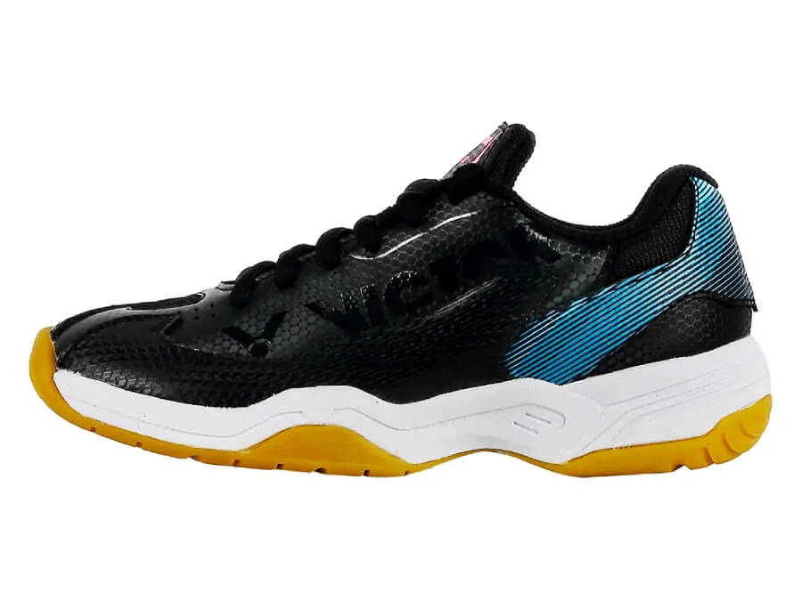 Victor A362IIJR-CM Junior Court Shoes [Black/Aquarius] Jump Ultra Stable MasterX