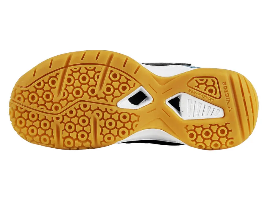 Air MasterX Victor A362IIJR-CM Junior Court Shoes [Black/Aquarius]
