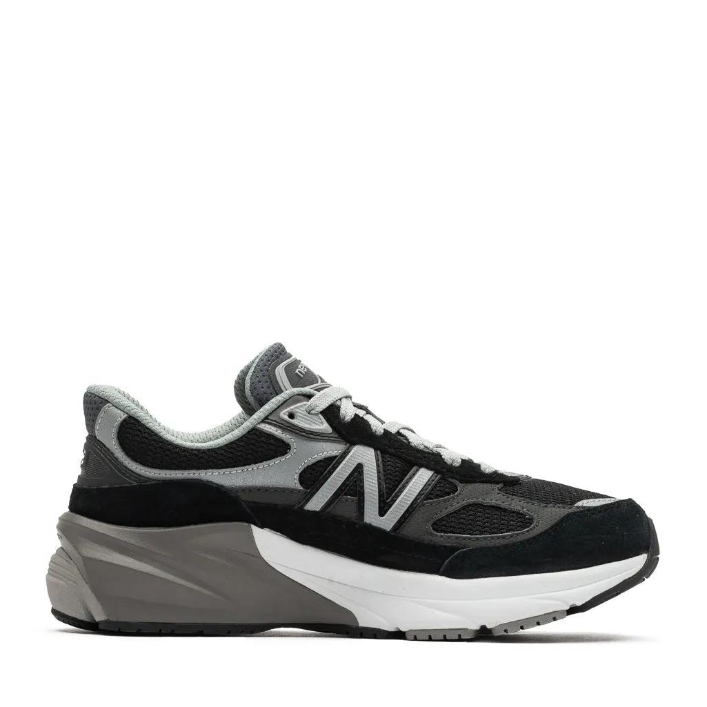 New Balance FuelCell 990v6 (GS) - Black/Silver printed running wear