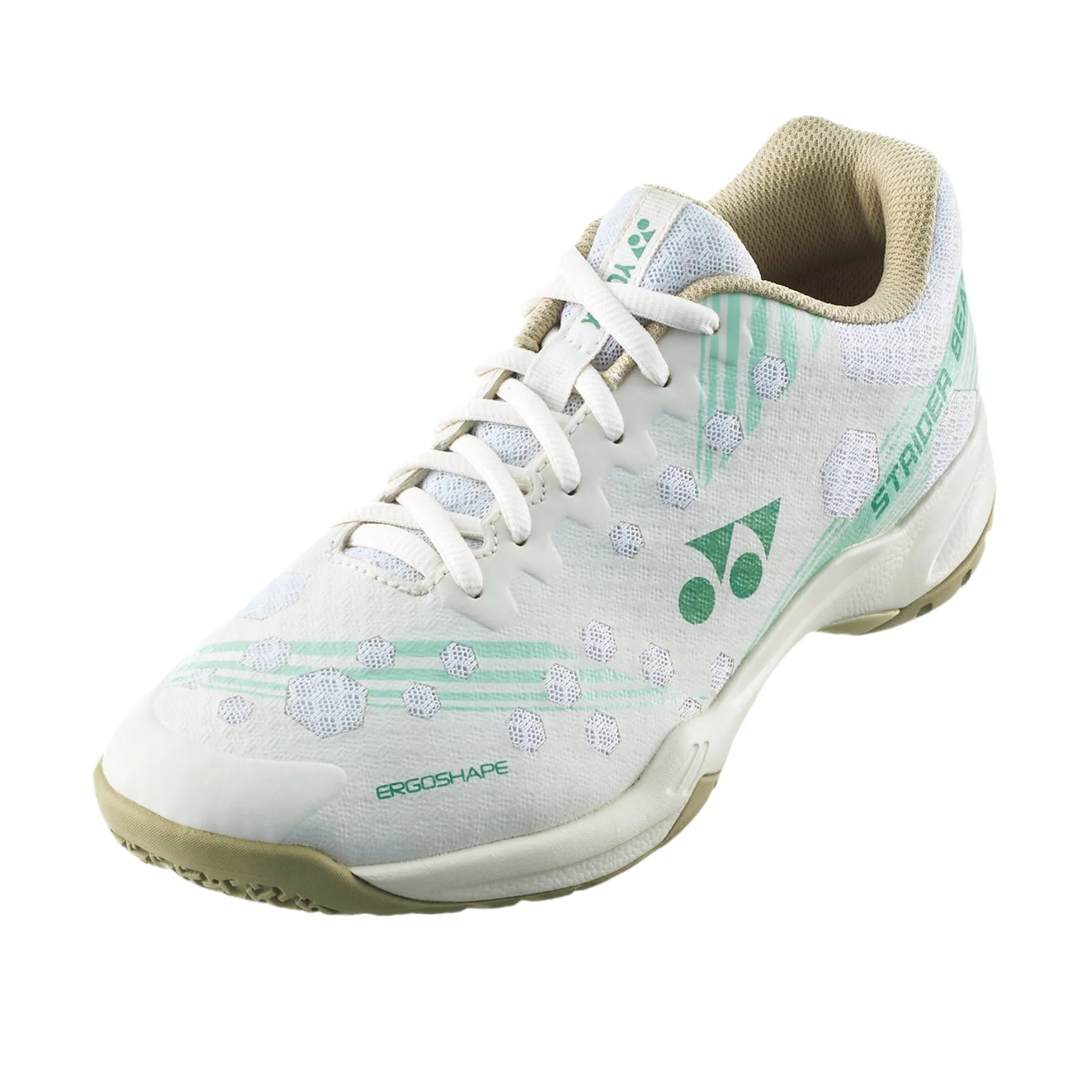 YONEX Power Cushion Strider Beat UNISEX Badminton Shoes - Natural Sun Safe