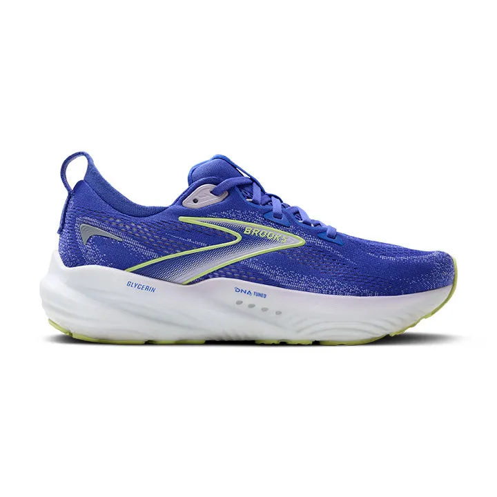running for a way to stay confident Saucony Jazz WOMEN'S GLYCERIN 22 - B - 440 AMPARO BLUE/HYPER IRIS