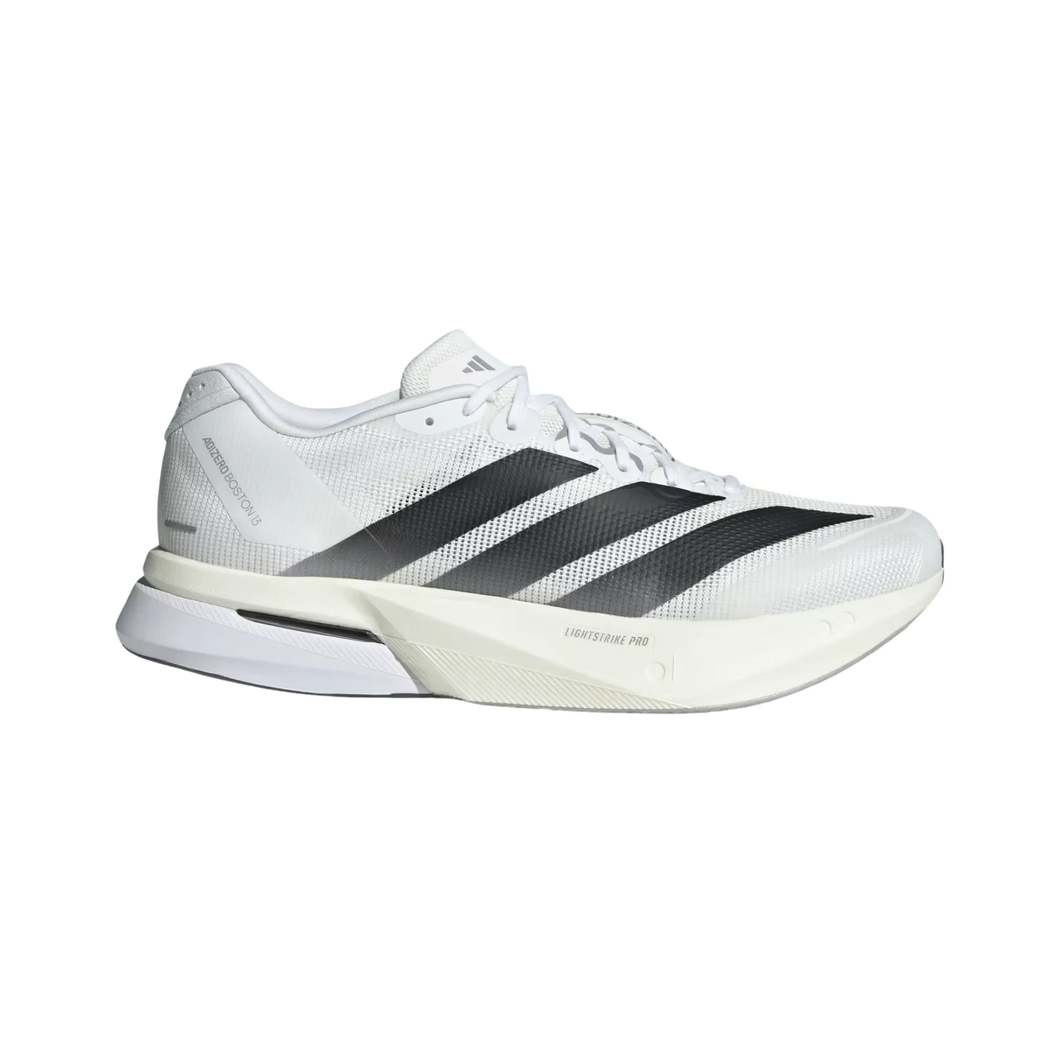odor - control - technology - shoes running for a way to stay motivated MEN'S BOSTON 13 - D - WHITE/BLACK