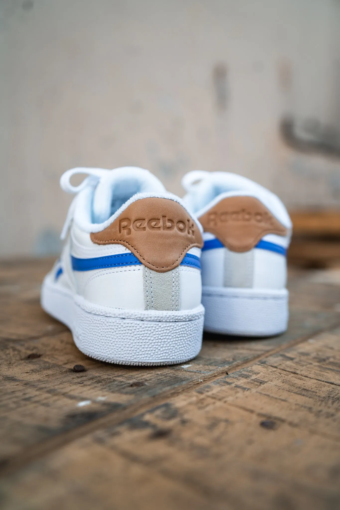 Smart Chic Reebok Club C Revenge (White/Coublu/White)