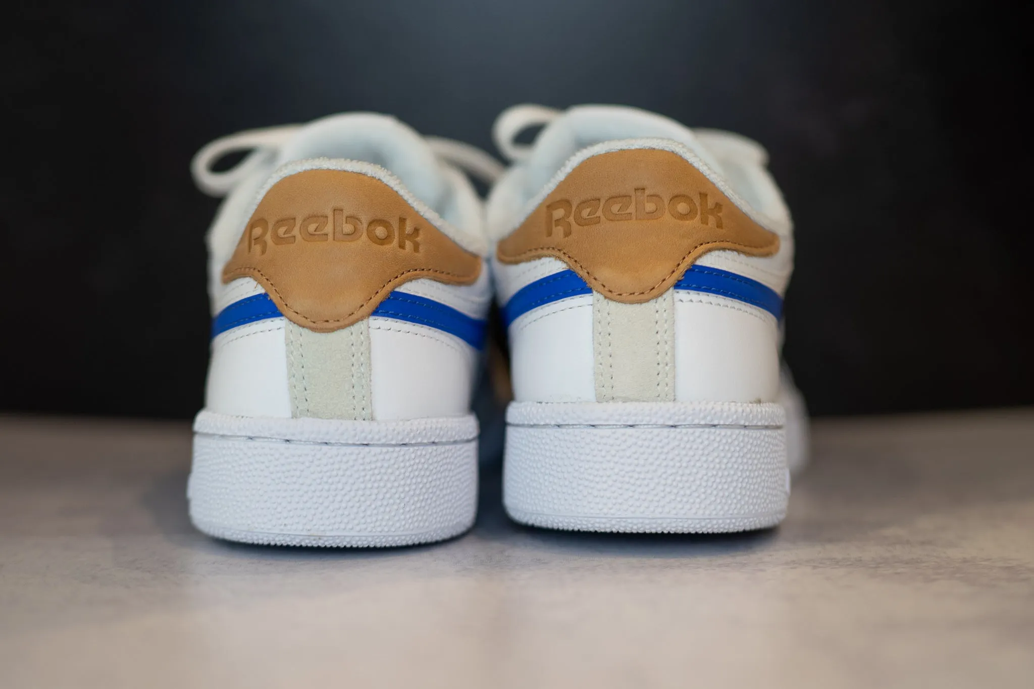Ventilated Superior Reebok Club C Revenge (White/Coublu/White)