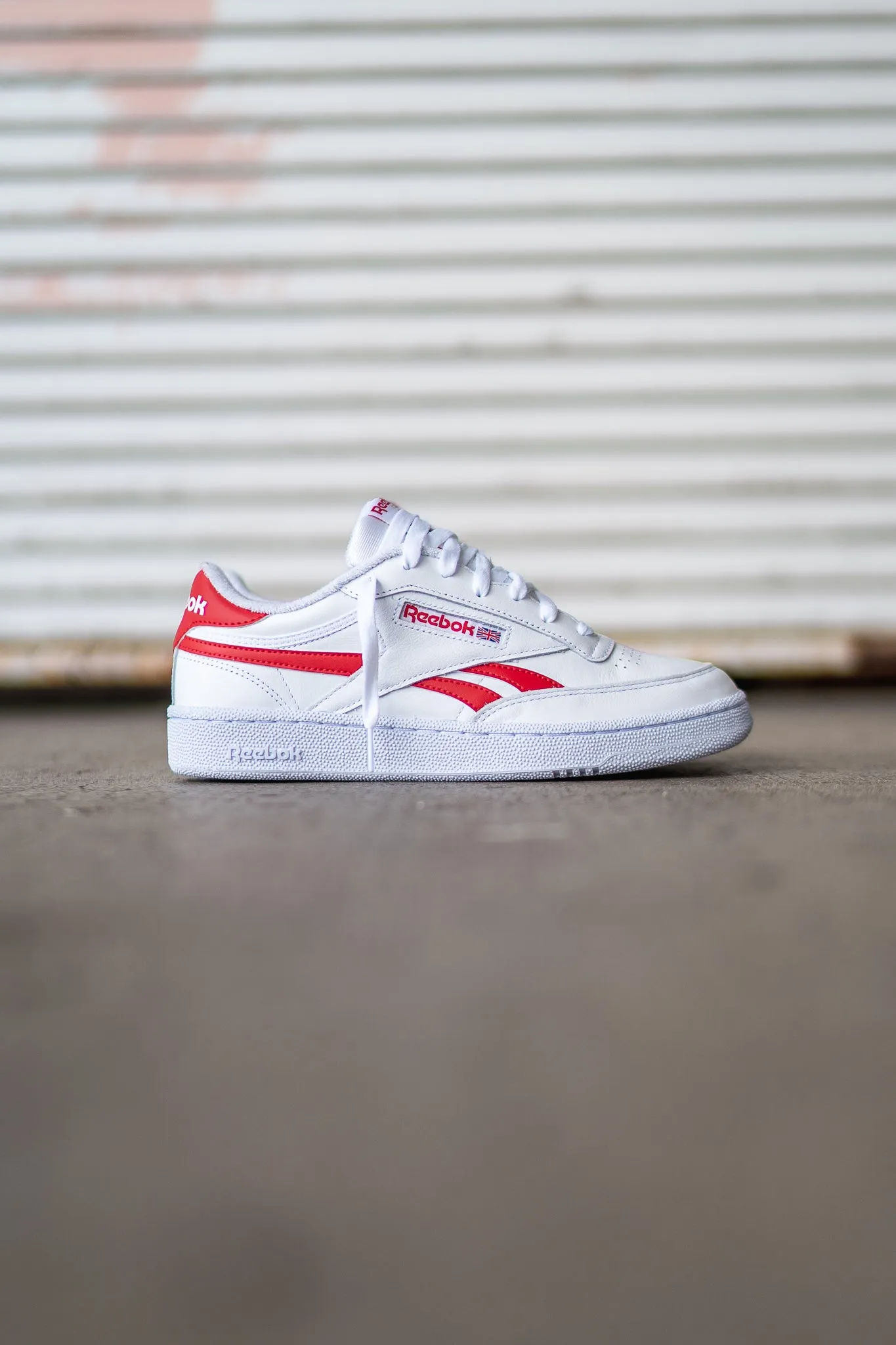 Reebok Club C Revenge (White/Vector Red) All-day Comfort