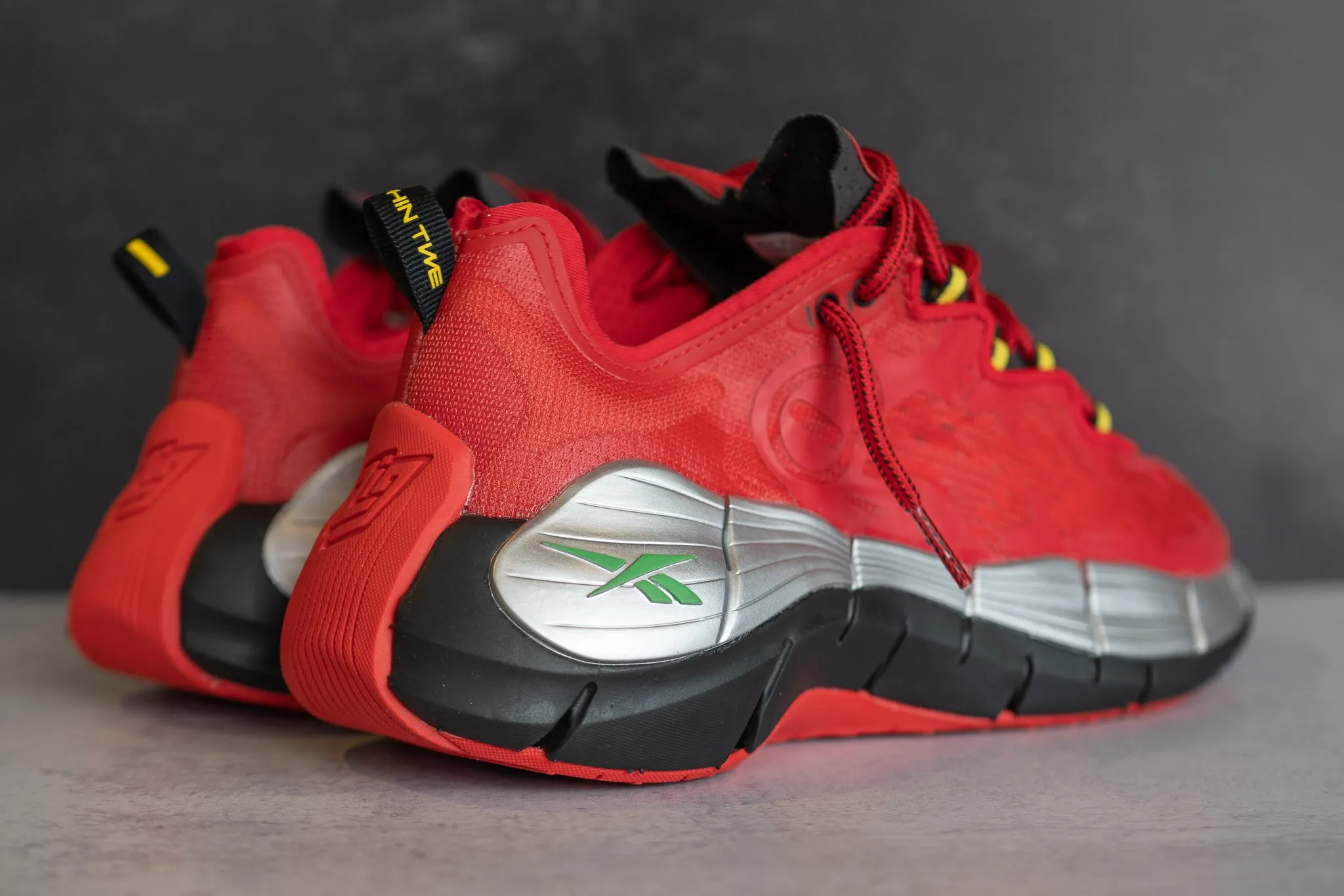 Reebok Power Rangers Zig Kinetica II (Vector Red) Sophisticated Comfort