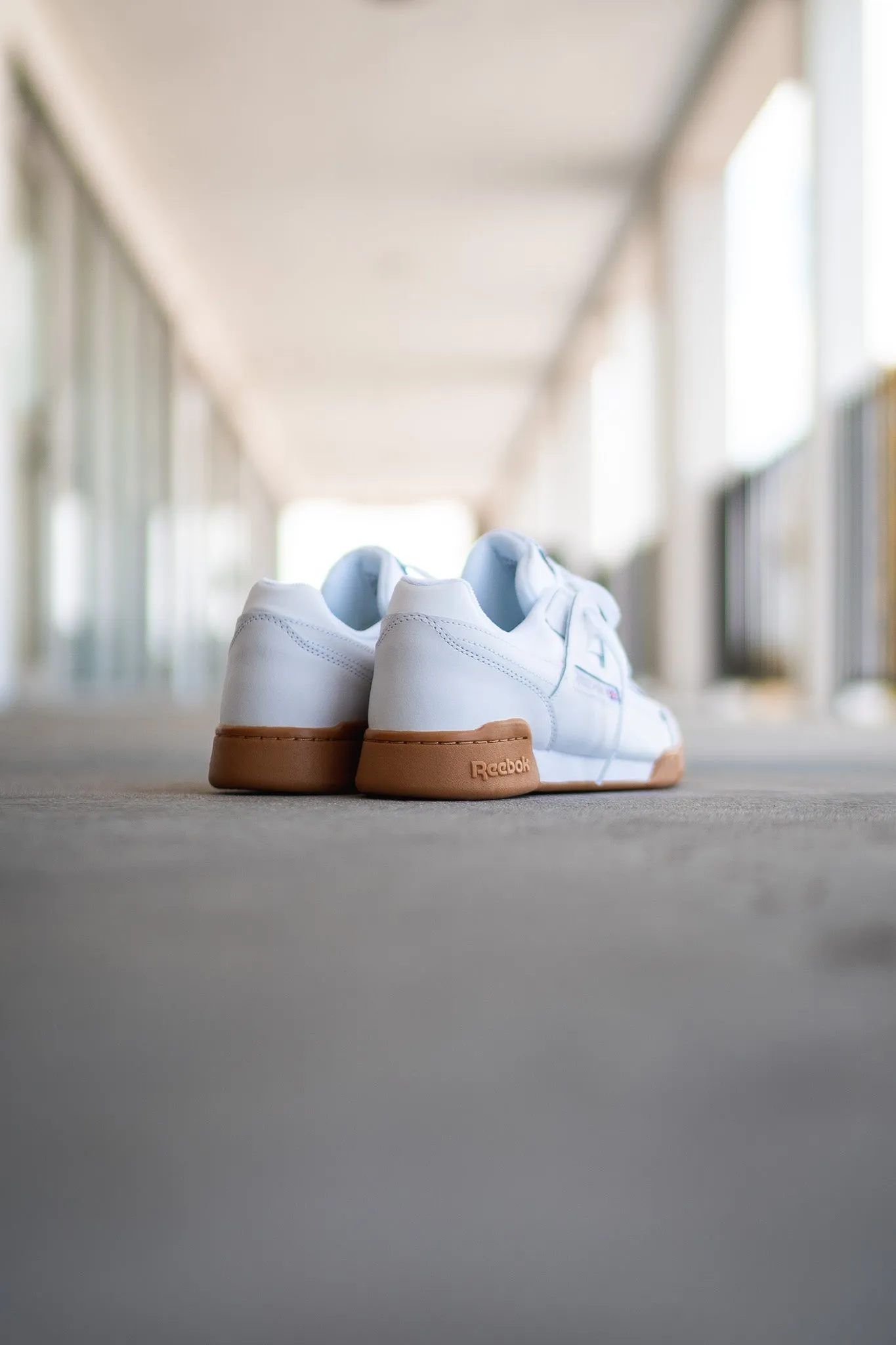 Reebok Workout Plus (White/Gum) most cushioned