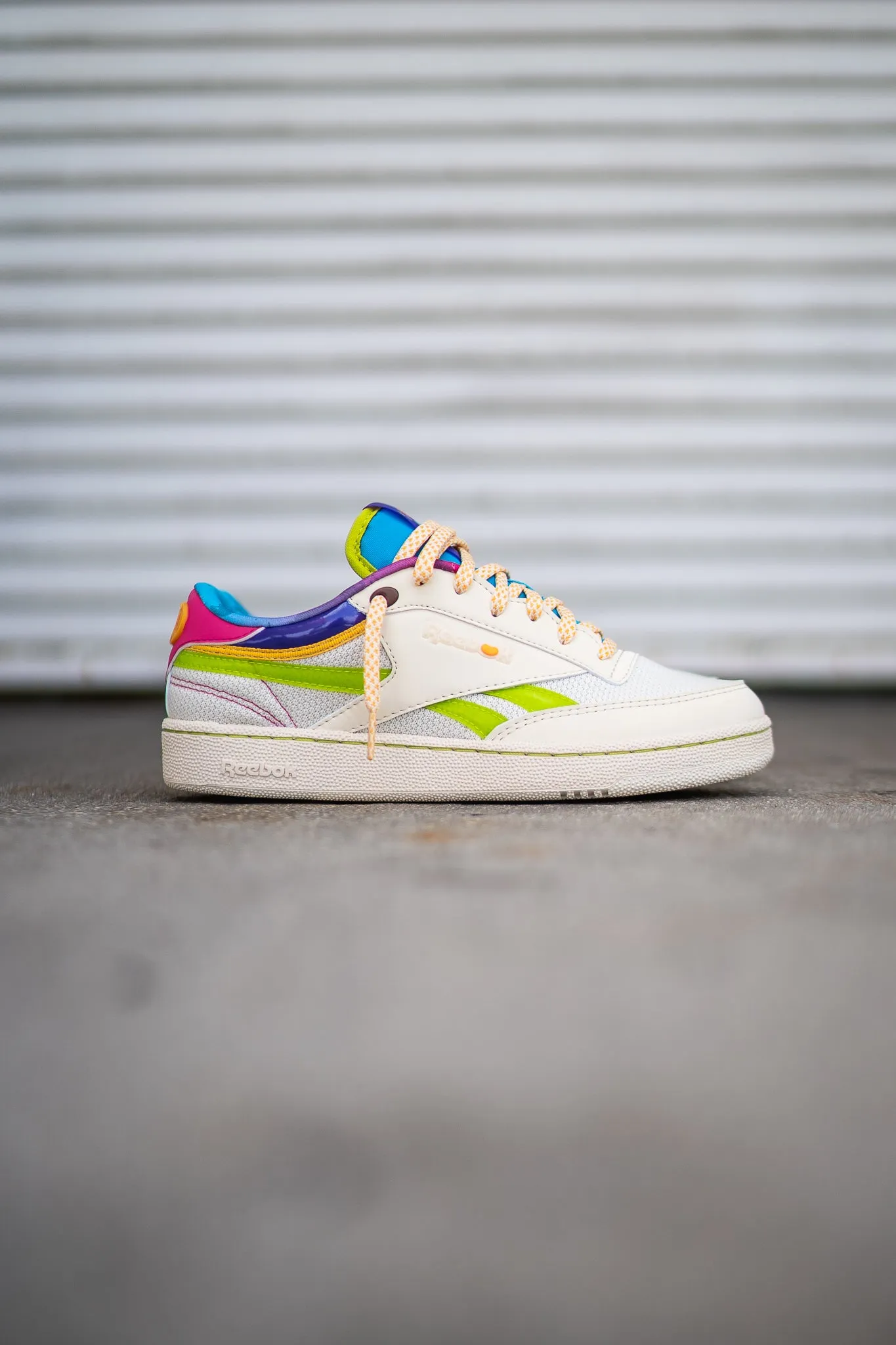 Reebok X JELLY BELLY Club C Revenge (Chalk/Multi) Soft Chic
