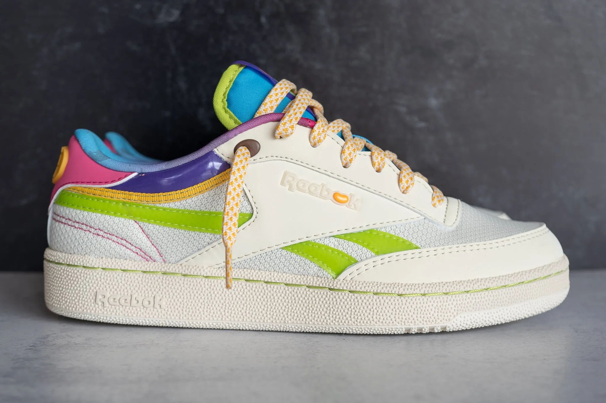 High-performance piece most difficult Reebok X JELLY BELLY Club C Revenge (Chalk/Multi)
