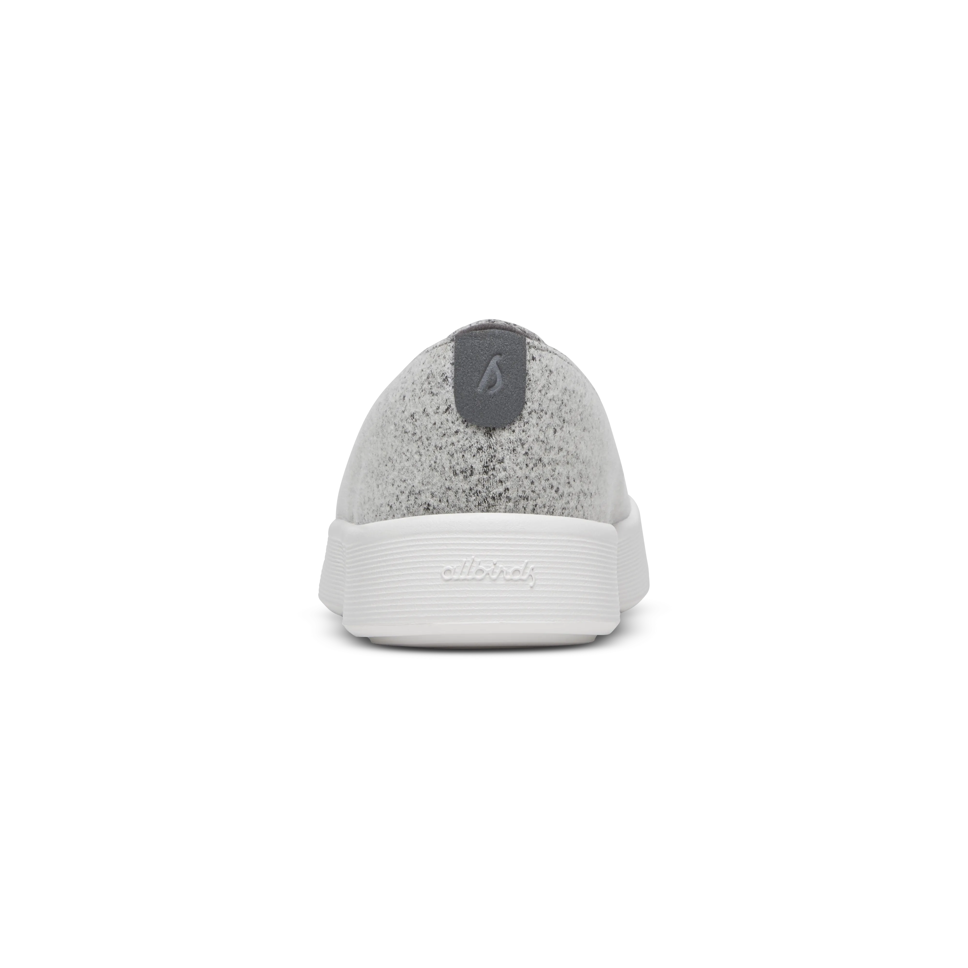 Men's Wool Cruiser Slip On - Medium Grey (Blizzard Sole) Clean Cut Comfortable Upper
