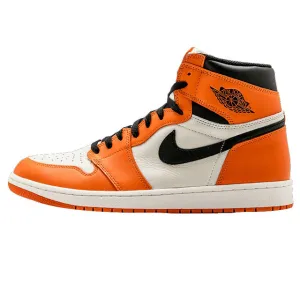 Flex Support Design Rollbar Motion Control Original New Arrival Authentic Nike Air Jordan 1 Retro High OG AJ1 White Orange