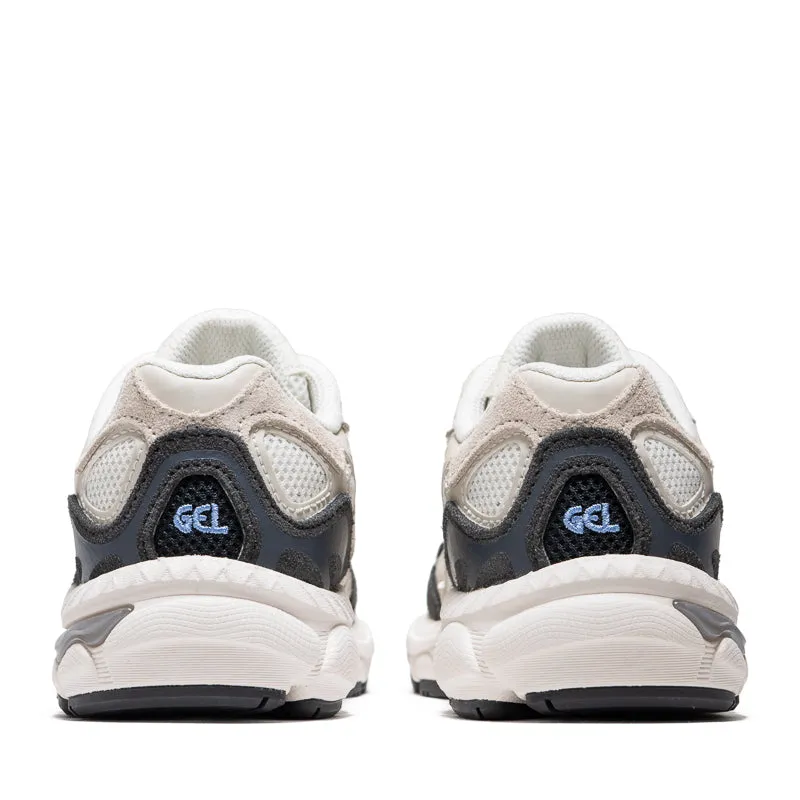 elastic - lacing running shoes coastal shoes Asics Gel-NYC (PS) - Cream/Smoke Grey