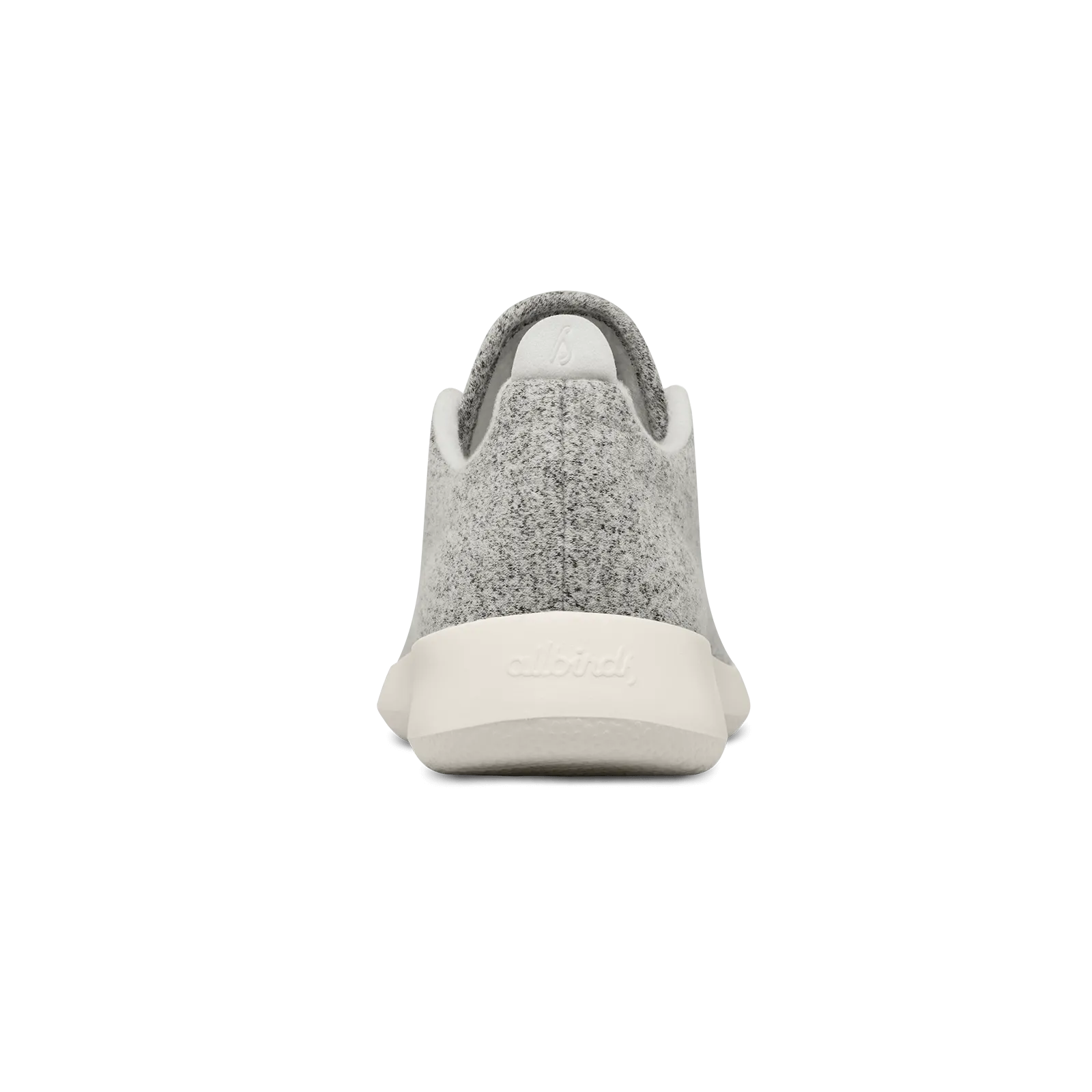 Summer Wear Rock Jog Men's Wool Runner - Dapple Grey (Cream Sole)
