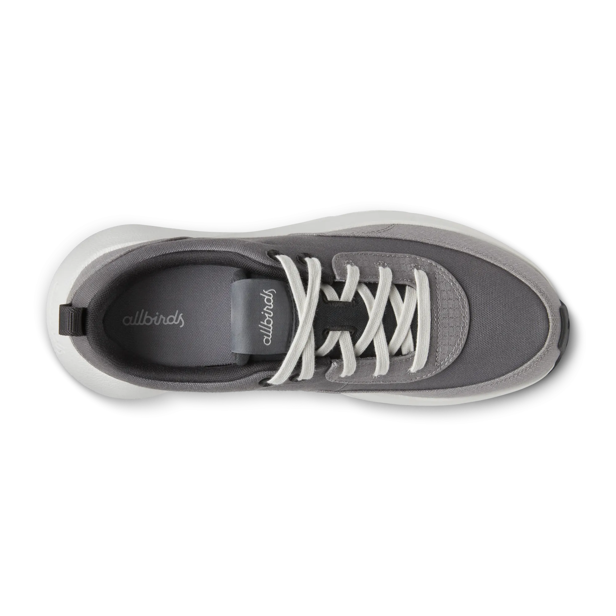 Women's Courier - Stormy Grey/Medium Grey (Barely Grey Sole) Seamless Inner Construction Tension Balanced Lacing