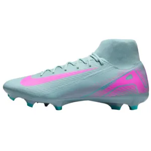 Nike Zoom Superfly 10 Academy FG/MG Soccer Cleats (Ocean Cube/Pink Blast) Wide toe box dry conditions