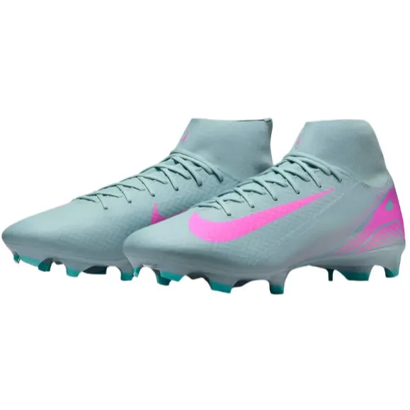 Nike Zoom Superfly 10 Academy FG/MG Soccer Cleats (Ocean Cube/Pink Blast) low - altitude shoes equestrian boots