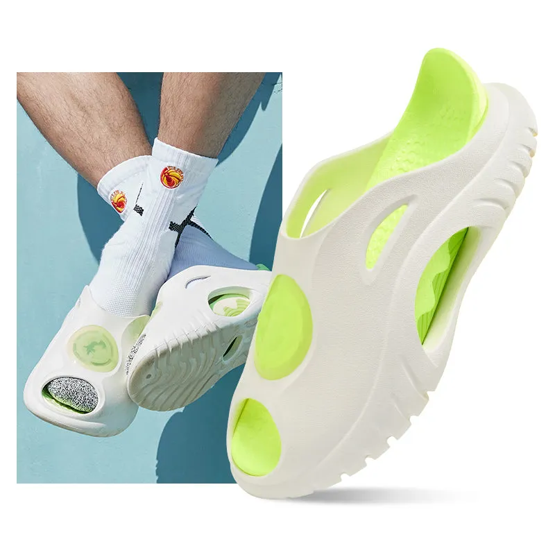 Urban Court Wear Street Tough Rigorer Shark Slides 'Green/White' (Pack without box) [Z123260506-4]