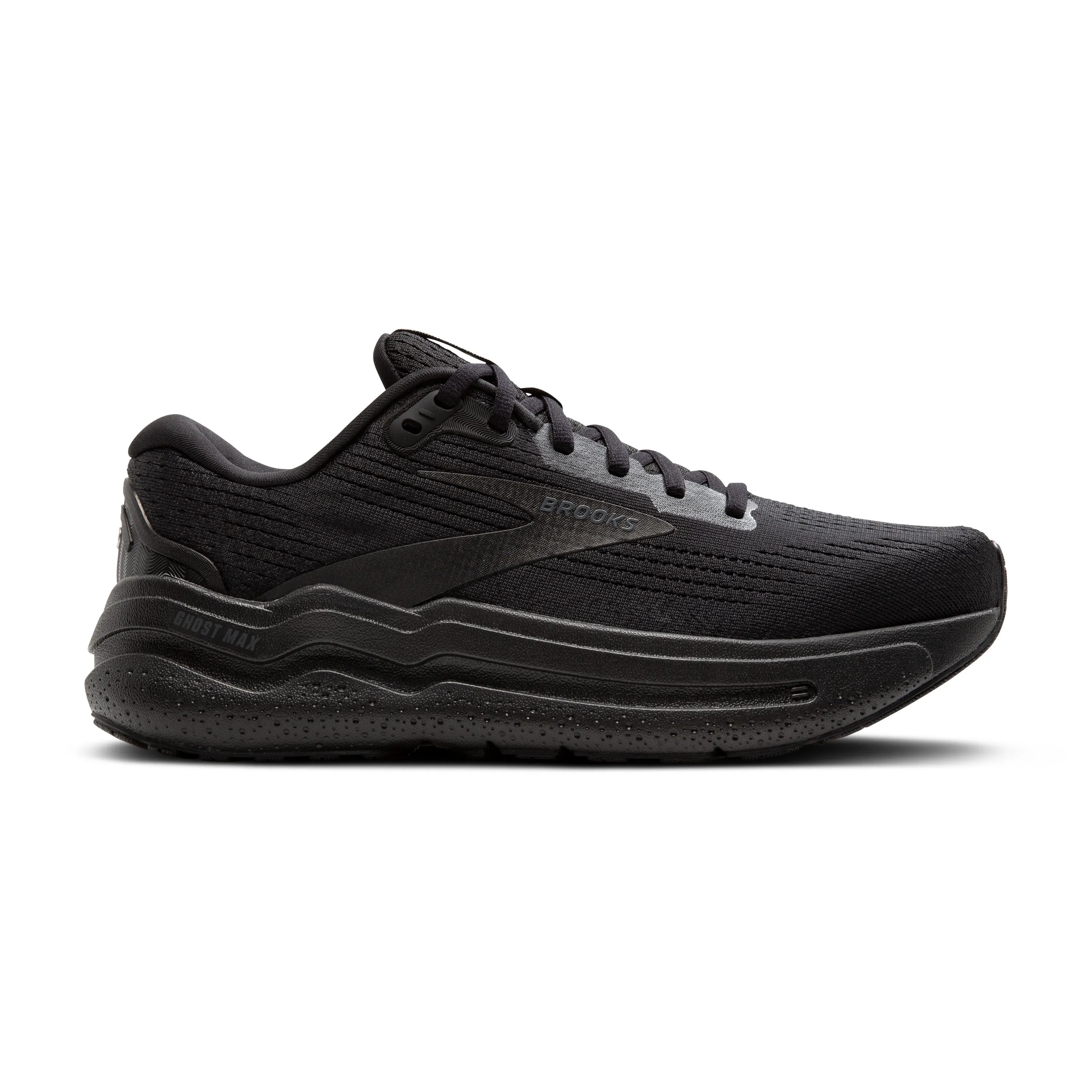 Running Economy MEN'S GHOST MAX 2 - WIDE 2E - 020  BLACK/BLACK/EBONY