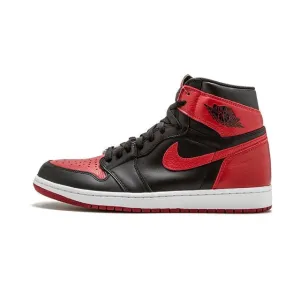 Non Slip Traction Jump Control Zone Original New Arrival Official Nike Air Jordan 1 OG Banned AJ1 Breathable Men's Basketball Shoes Sports Sneakers