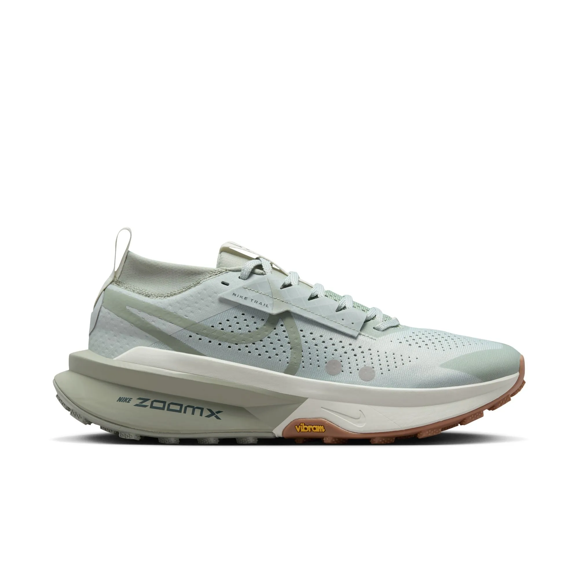 function - focused shoes Saucony PowerGrid MEN'S ZEGAMA TRAIL 2 - D- 004 LIGHT SILVER/JADE HORIZON