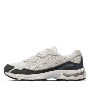 Asics Gel-NYC (GS) - Cream/Smoke Grey streamlined - feature shoes