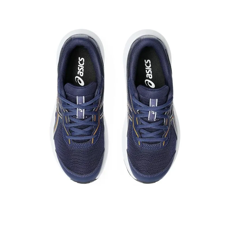 running on sand ASICS Contend 9 GS Kids Running Shoes